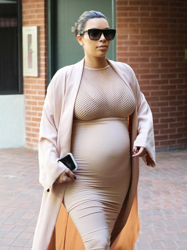 Kim Kardashian. (via dailymail.co.uk)