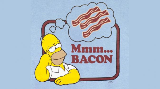 Bacon merupakan makanan andalan rakyat AS. (foto: FOX)