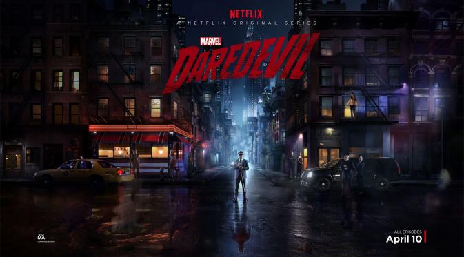 Serial televisi Daredevil di Netflix. (moviepilot.com)