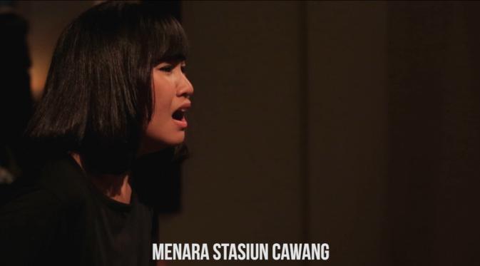 Anisa Rahma rasakan pengalaman pertamanya bermain film horor di film berjudul 'Menara Stasiun Cawang' yang merupakan 'urban legend'  masyarakat Indonesia. (Photo by: k2kpictures)