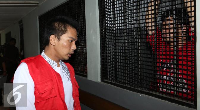 Muncikari RA kembali menjalani persidangan di Pengadilan Negeri Jakarta Selatan.  [Foto: Herman Zakaria/Liputan6.com]