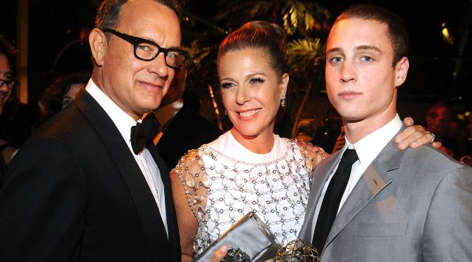 Keluarga Tom Hanks (Yahoo)