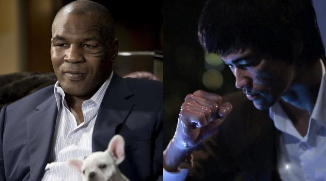 Mantan petinju Mike Tyson bakal tampil di film Ip Man 3 bersama kemunculan wajah Bruce Lee. (squarespace.com)