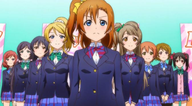 Anime Love Live! The School Idol. (cloud.attackofthefanboy.com)