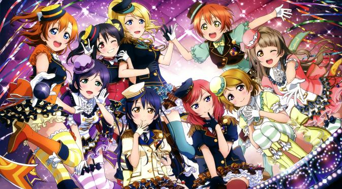 Anime Love Live! The School Idol. (offclouds.com)