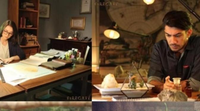 Firegate dibintangi Julie Estelle dan Reza Rahadian. foto: twitter