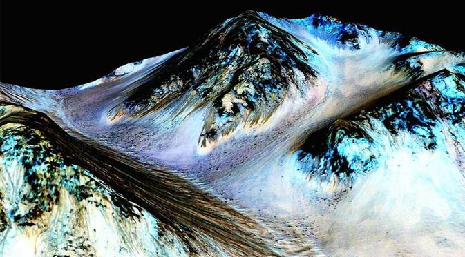 Ketika ditemukan air di planet Mars, penelitiannya tidak selesai sampai di situ. 