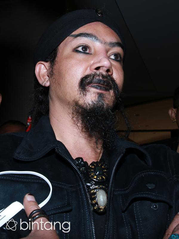 Pesulap Limbad terlibat kasus pencurian mobil Honda Jazz di Apartemen French Walk, Kelapa gading, Jakarta Utara. (Deki Prayoga/Bintang.com)
