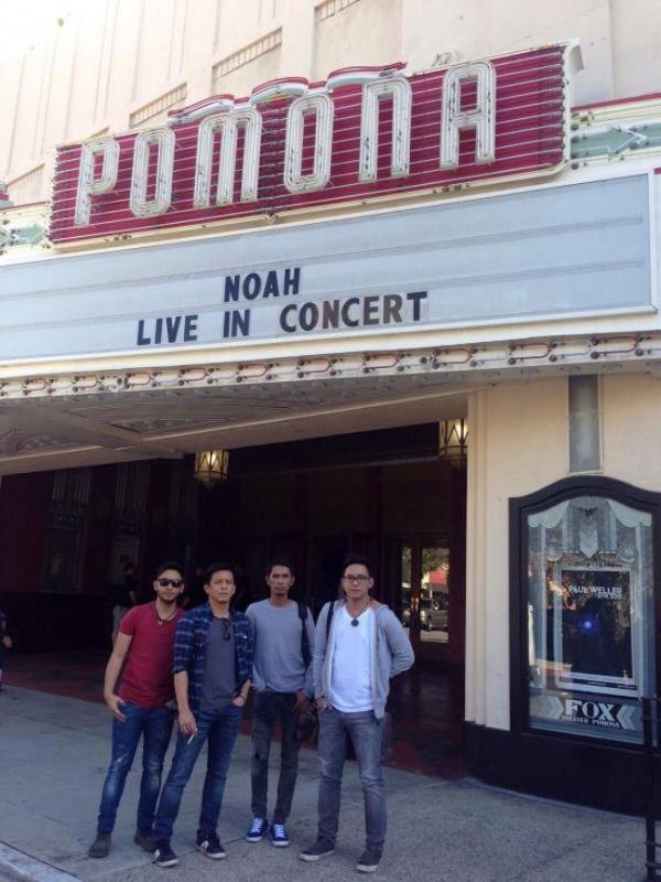 Band Noah di Los Angeles. (foto: twitter.com/NOAH_ID)