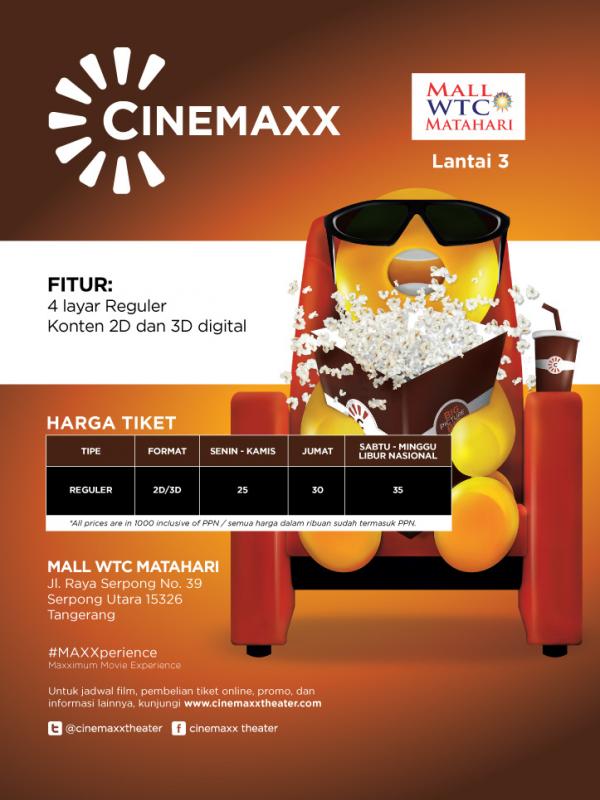 Cinemaxx Mall WTC Matahari
