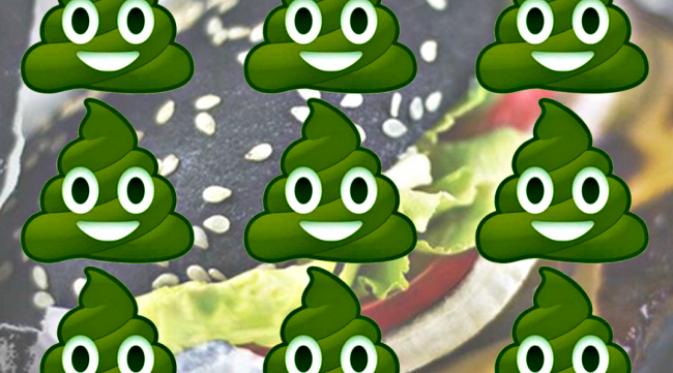 Zat pewarna makanan dalam Whopper Halloween mengubah warna BAB menjadi hijau (Huffington Post)