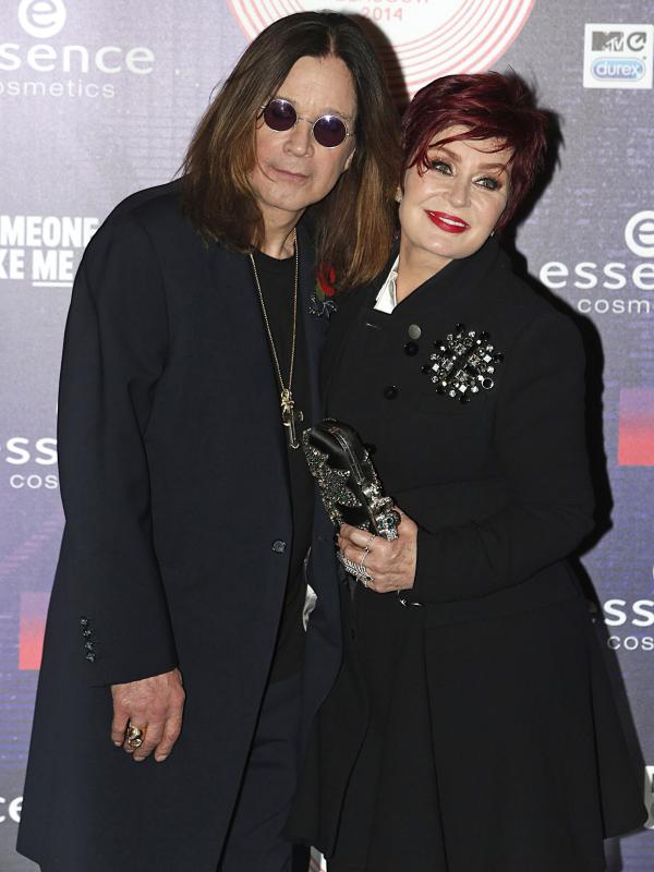 Ozzy Osbourne dan Sharon Osbourne, menikah sejak tahun 1982. (Bintang/EPA)