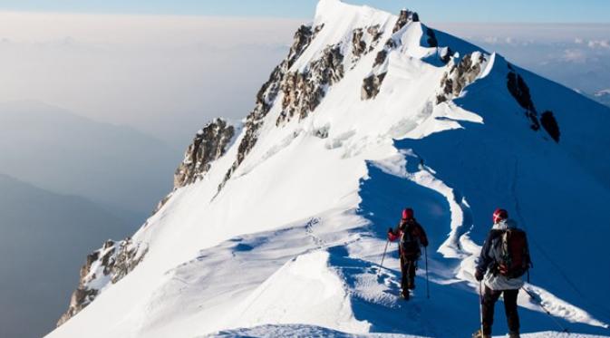 Gunung Blanc, Italia/Perancis. | via: Shutterstock
