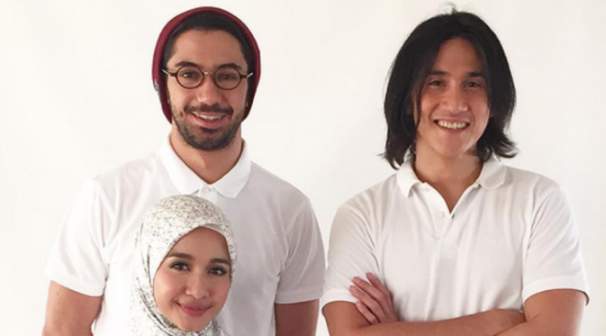 Laudya Cynthia Bella, Reza Rahadian dan Vino G. Bastian membintangi film Talak Tiga. Foto: Instagram (@laudyacynthiabella)