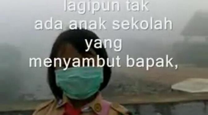 Kabut Asap Belum Usai, Netizen Kirim Surat Lagi untuk Jokowi | via: Facebook