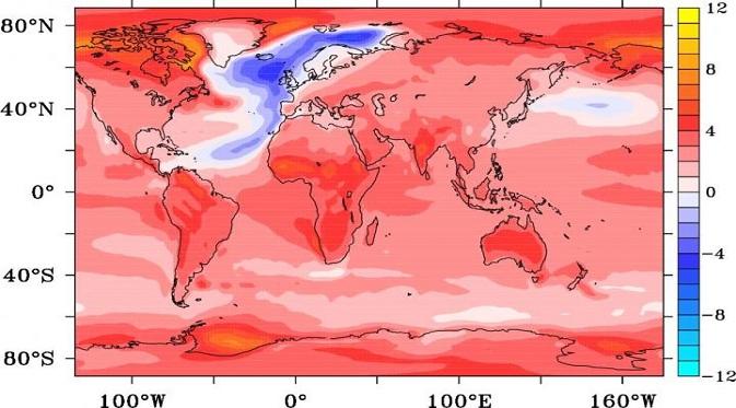 Data perubahan iklim Bumi yang diteliti oleh para ilmuwan di University of Southampton (Doc: IB Times)