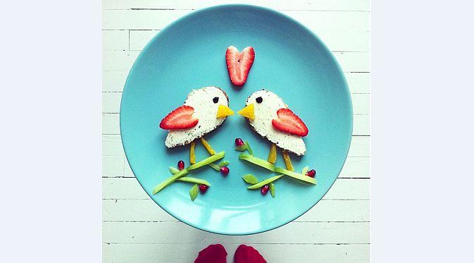 Foto favorit food artist Instagram @idafrosk (Foto: Ist)