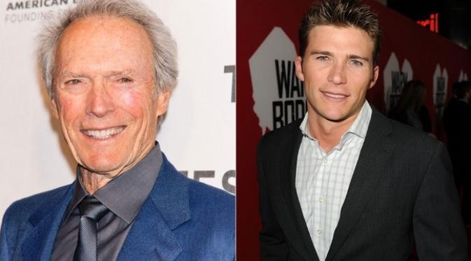 Clint Eastwood dan Scott Eastwood (via brightside.me)