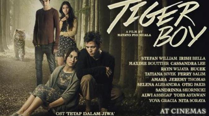 Proyek film Tiger Boy. (Twitter Cinema XXI)