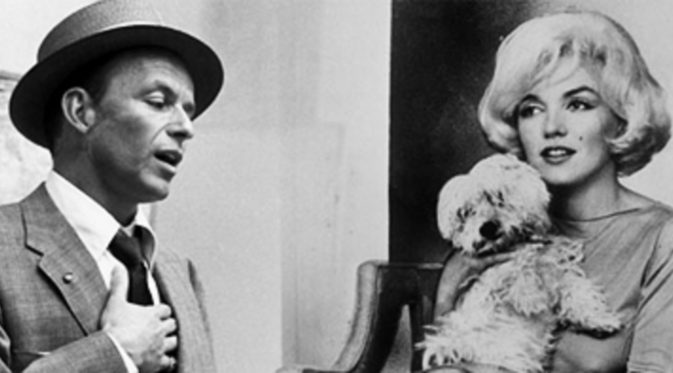 Frank Sinatra and Marilyn Monroe [foto: Redlist]