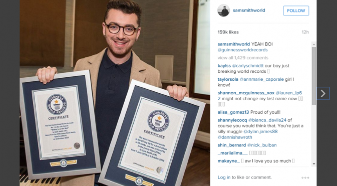 Sam Smith (Instagram)