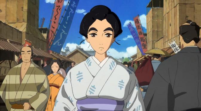 Anime Miss Hokusai. (Production I.G)