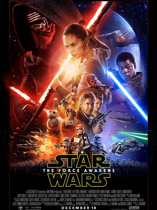Poster Star Wars: The Force Awakens. (starwars.com)