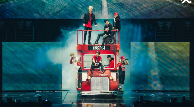 iKON sempat merasa gugup saat menggelar konser perdana di kampung halamannya, Korea Selatan, bersyukur bisa tampil total hingga akhir acara. (YG Entertainment)