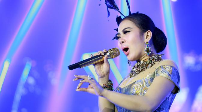 Foto profil Syahrini (Deki Prayoga/bintang.com)