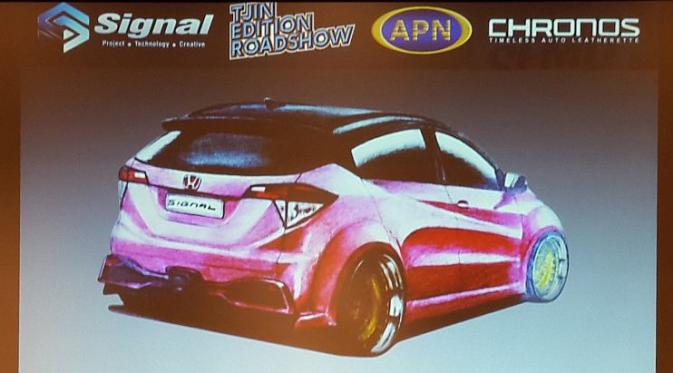 Honda HR-V Tjin Edition garapan Signal Kustom tampil di SEMA 2015 