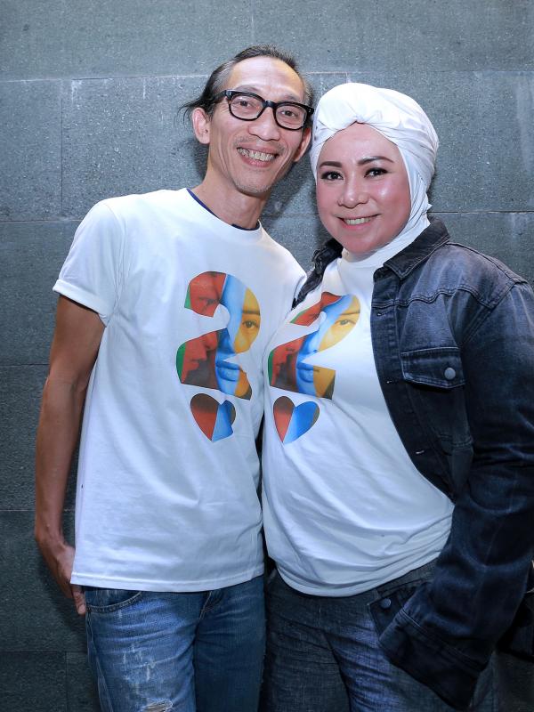 Melly Goeslaw dan Anto Hoed (Galih W. Satria/bintang.com)