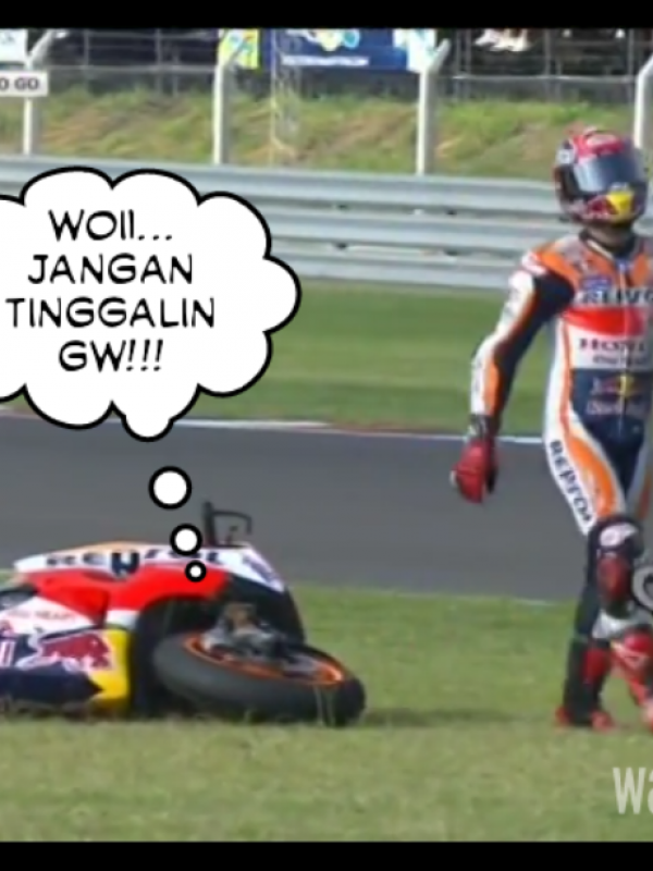 Meme Lucu Rossi Vs Marquez Hiasi MotoGP Sepang 2015 | via: bonsaibiker.com