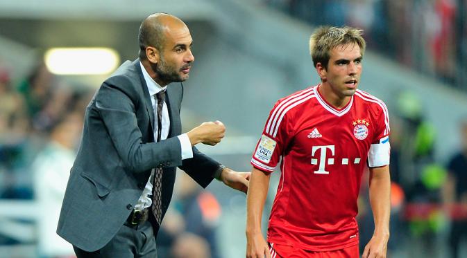 Pep Guardiola gagal mengantarkan Bayern Munchen meraih gelar Liga Champions selama tiga musim berada di klub tersebut. (Bild)