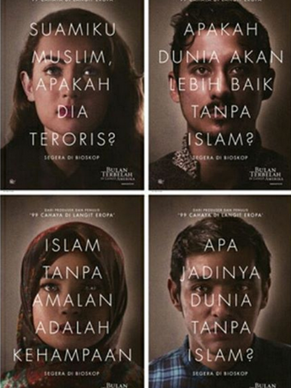 Teaser poster film Bulan Terbelah di Langit Eropa. Foto: Instagram