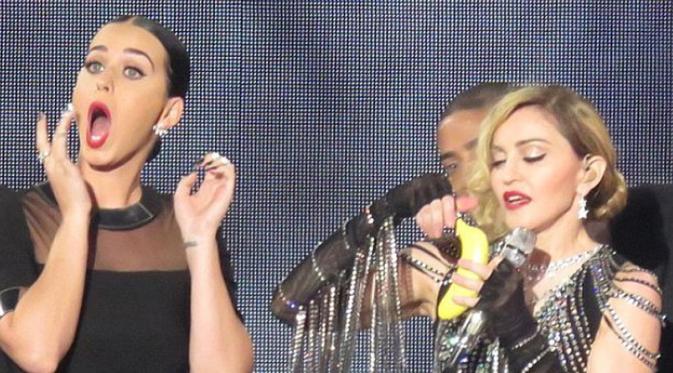 Madonna dan Katy Perry duet bareng (Aceshowbiz)