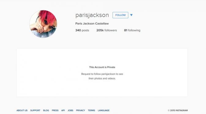 Instagram Paris Jackson (via Instagram Paris Jackson)
