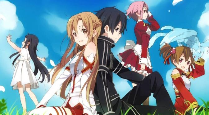 Anime Sword Art Online. (A-1 Pictures)
