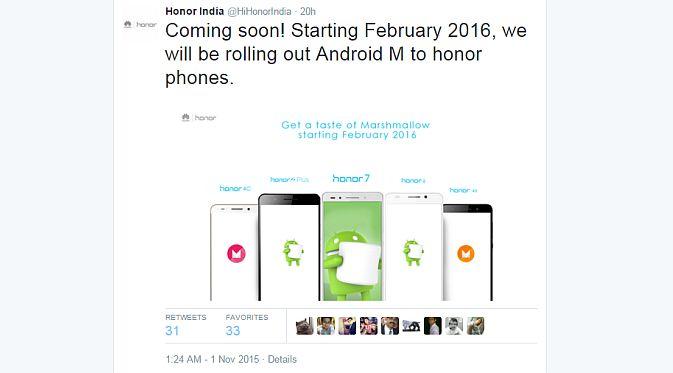 Seri smartphone Honor dipastikan akan mencicipi OS terbaru tersebut (Foto: Ist)