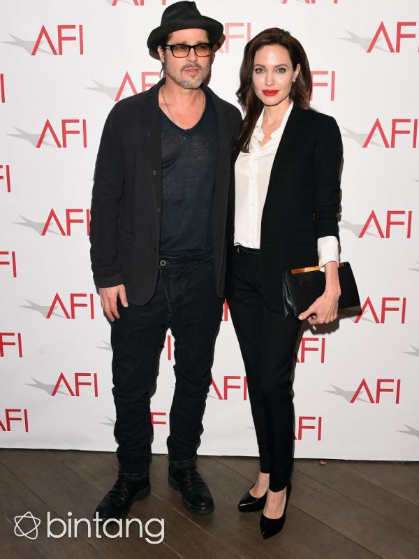 Angelina Jolie dan Brad Pitt.  (AFP/Bintang.com)