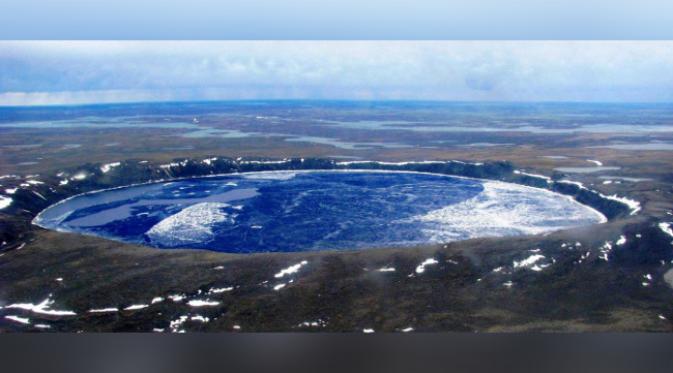 Kawah Manicouagan. (foto: news.nster.com)