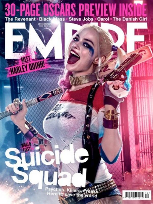 Margot Robbie sebagai Harley Quinn di Suicide Squad. foto: mstarz
