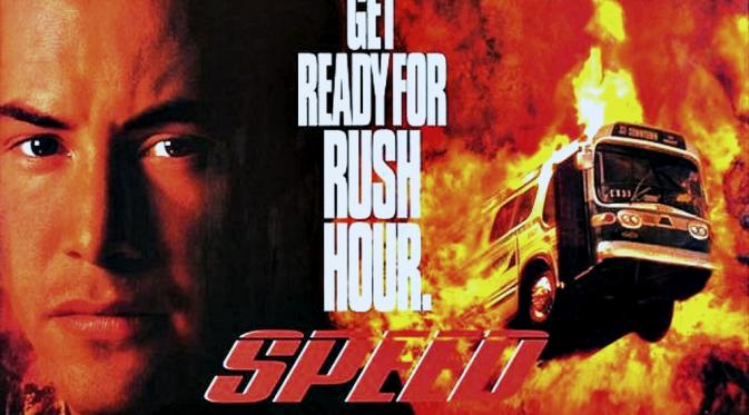 Keanu Reeves di film Speed (1994).