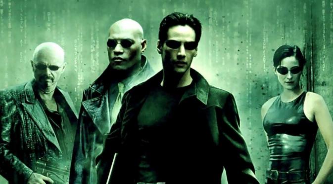Keanu Reeves di film The Matrix (1999).