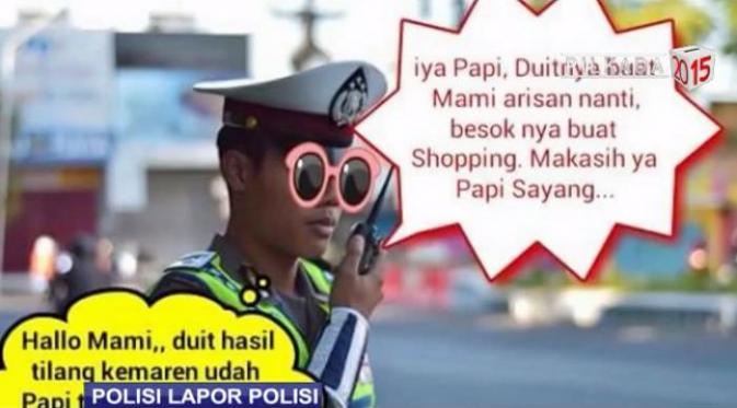 Meme polisi di Ponorogo, bikin pelakunya masuk bui | Via: kaskus.co.id