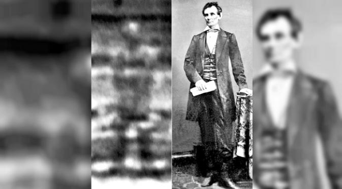 Sejumlah foto ditengarai memiliki tampilan tak sengaja hantu presiden AS Abraham Lincoln. Benarkah?
