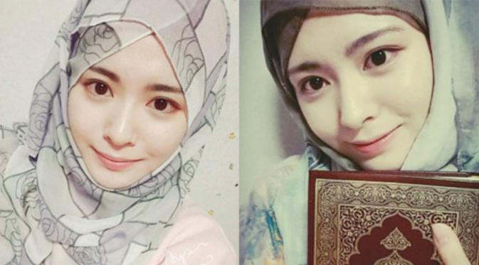 Masuk Islam, Gadis Korea Ini Tak Menyangka Dirinya Akan Terkenal | via: Instagram