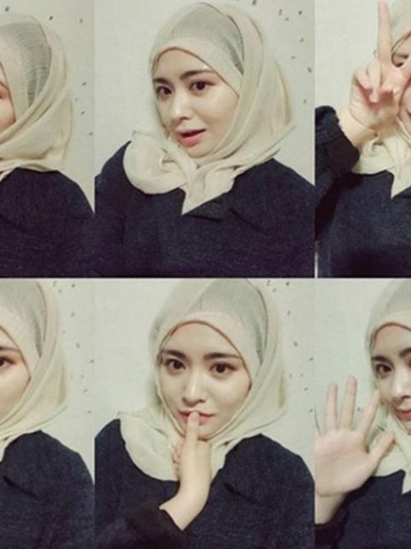 Masuk Islam, Gadis Korea Ini Tak Menyangka Dirinya Akan Terkenal | via: Instagram