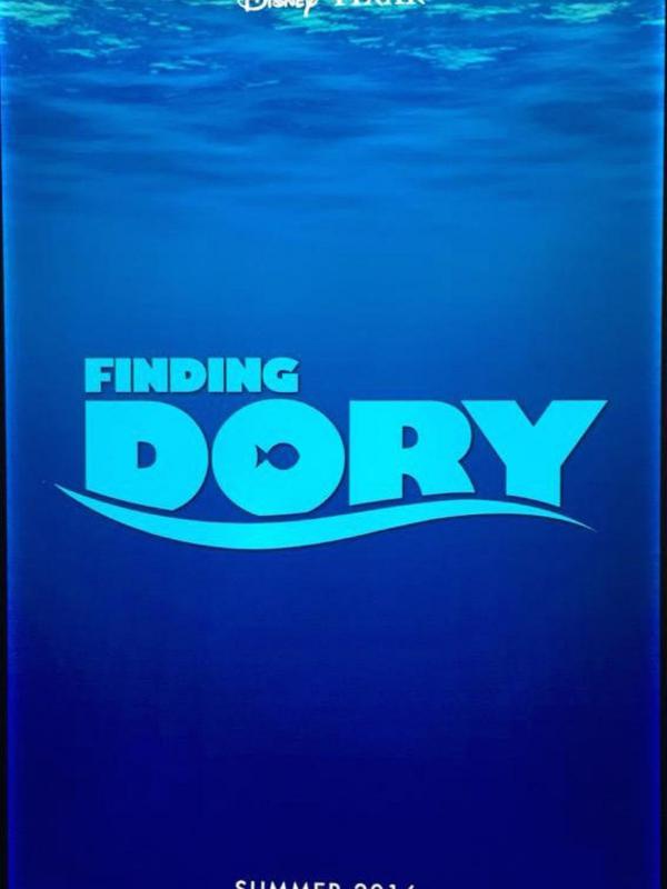 Poster film Finding Dory. Foto: via flickeringmyth.com