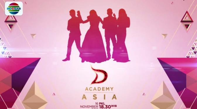 D'academy Asia akan tayang mulai 16 November hingga 29 Desember 2015 di Indosiar dan Vido.com [foto: acaraindosiar]