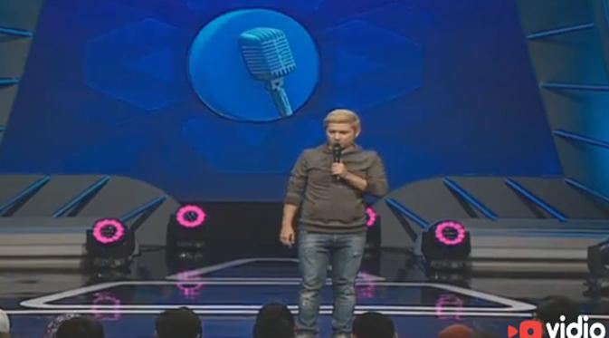 Penampilan Gading Marten di Stand Up Comedy Academy Indosiar. (foto: courtesy of Vidio.com)